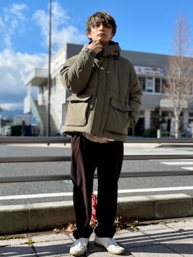 なかやんさん（メンズ・166cm）の冬コーディネート