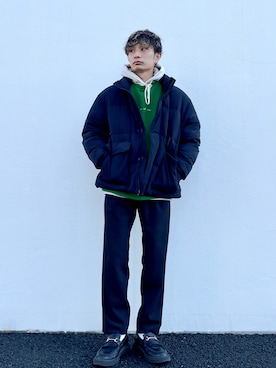 なかやんさん（メンズ・166cm）の冬コーディネート