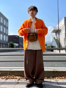 「SENSE OF PLACE by URBAN RESEARCH（センスオブプレイスバイアーバンリサーチ）のアイテム（その他）」を使った、なかやんさん（メンズ・166cm）の秋コーディネート