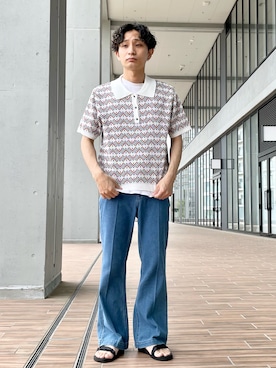 「HEYUMM」｜「アイテム（その他）」を使った、なかやんさん（メンズ・166cm）の春コーディネート