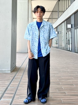 「HEYUMM」｜「アイテム（その他）」を使った、なかやんさん（メンズ・166cm）の春コーディネート