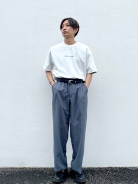 「ビーチサンダル」｜なかやんさん（メンズ・166cm・20代）の夏コーディネート