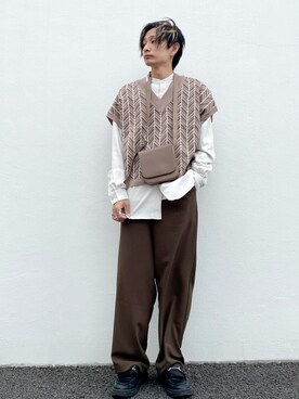 なかやんさん（メンズ・166cm）の秋コーディネート