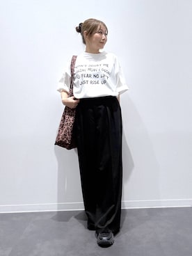 「LAKOLE（ラコレ）のアイテム」を使った、YUNOさん（レディース・150cm）の夏コーディネート