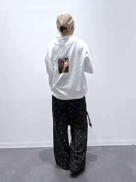 「LAKOLE（ラコレ）のアイテム」を使った、YUNOさん（レディース・150cm）の夏コーディネート