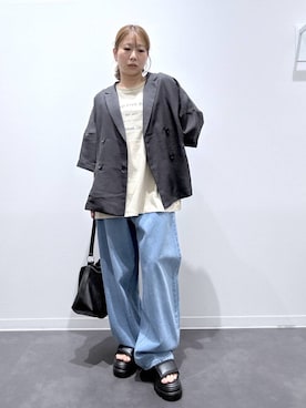 YUNOさん（レディース・150cm）の夏コーディネート