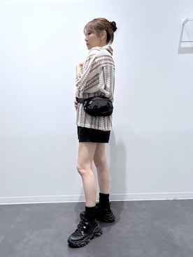 「LAKOLE（ラコレ）のアイテム」を使った、YUNOさん（レディース・150cm）の夏コーディネート