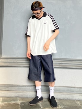 hkさん（メンズ・168cm）の夏コーディネート