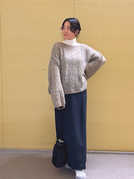 高橋さん(レディース・157cm)の秋コーディネート