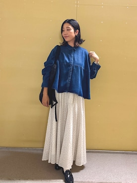 高橋さん（レディース・157cm）の秋コーディネート