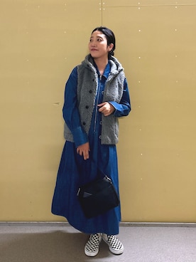 高橋さん(レディース・157cm)の秋コーディネート