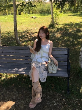 リノさん(レディース・158cm)の夏コーディネート