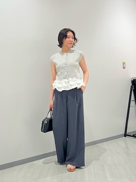 miwanbbさん（レディース・162cm）の夏コーディネート