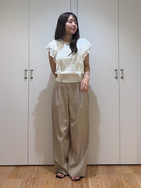 rinaさん(レディース・155cm)の夏コーディネート