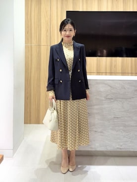 ANAYI ショップスタッフさん(レディース・162cm)の秋コーディネート