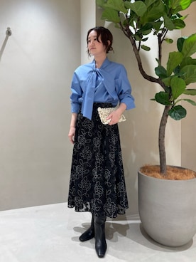 ANAYI ショップスタッフさん(レディース・158cm)の秋コーディネート