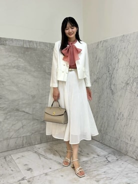 ANAYI ショップスタッフさん(レディース・166cm)の春コーディネート