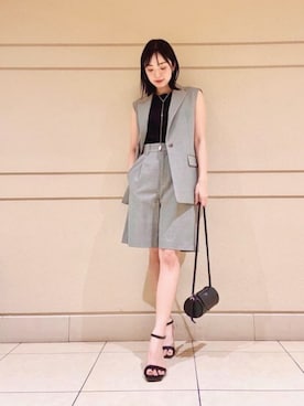 ANAYI ショップスタッフさん(レディース・161cm)の春コーディネート
