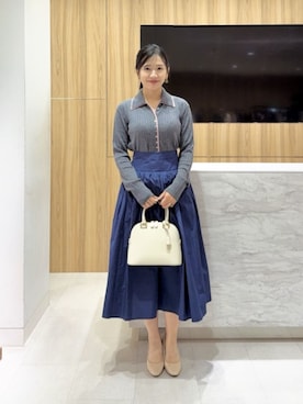 「ANAYI（アナイ）のアイテム」を使った、 ANAYI　ショップスタッフさん（レディース・162cm）の秋コーディネート