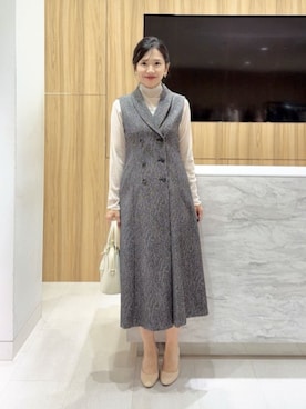 ANAYI ショップスタッフさん(レディース・162cm)の秋コーディネート