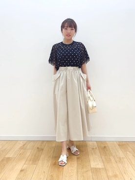  ANAYI　ショップスタッフさんのコーディネート