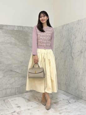 ANAYI　ショップスタッフさん（レディース・166cm）の秋コーディネート