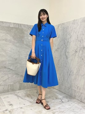 ANAYI ショップスタッフさん(レディース・166cm)の夏コーディネート