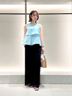  ANAYI　ショップスタッフさん（レディース・167cm）の夏コーディネート