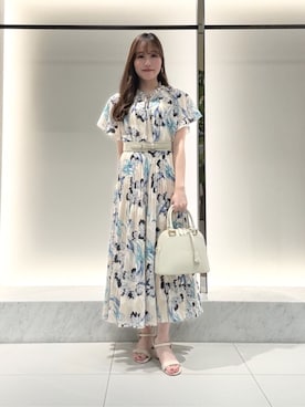  ANAYI　ショップスタッフさん（レディース・153cm）の春コーディネート