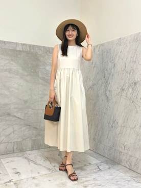 ANAYI ショップスタッフさん(レディース・166cm)の春コーディネート