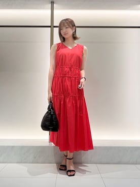 ANAYI ショップスタッフさん(レディース・167cm)の夏コーディネート