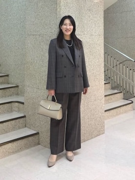 「ANAYI（アナイ）のアイテム」を使った、 ANAYI　ショップスタッフさん（レディース・163cm）の秋コーディネート