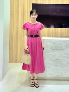 ANAYI　ショップスタッフさん（レディース・162cm）の夏コーディネート