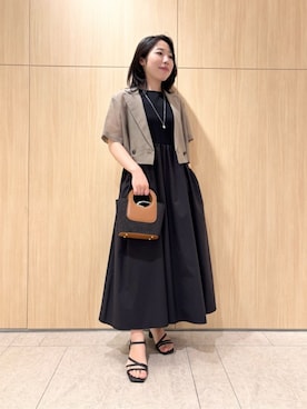 ANAYI ショップスタッフさん(レディース・155cm)の夏コーディネート