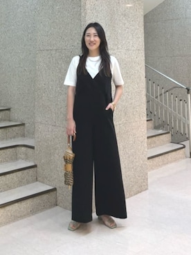  ANAYI　ショップスタッフさん（レディース・163cm）の夏コーディネート