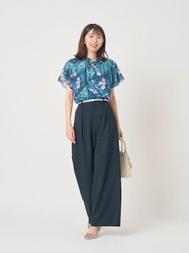 ANAYI ショップスタッフさん(レディース・168cm)の春コーディネート