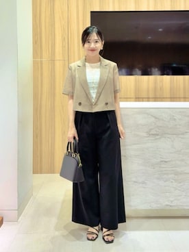 ANAYI ショップスタッフさん(レディース・162cm)の夏コーディネート