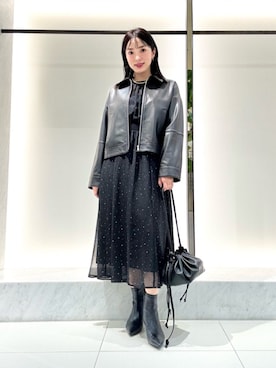 ANAYI ショップスタッフさん(レディース・161cm)の秋コーディネート