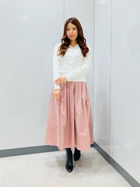 ANAYI ショップスタッフさん(レディース・161cm)の秋コーディネート