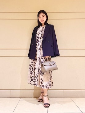  ANAYI　ショップスタッフさん（レディース・161cm）の春コーディネート