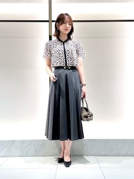 ANAYI ショップスタッフさん(レディース・167cm)の夏コーディネート