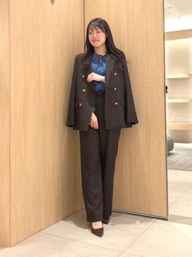 ANAYI ショップスタッフさん(レディース・158cm)の秋コーディネート