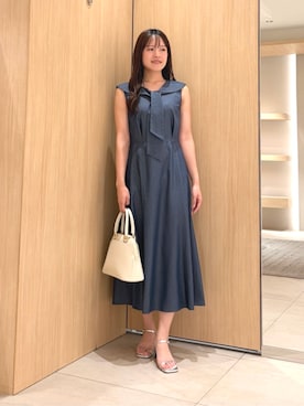 なぁ　新品タグ付き　アナイ ANAYI ツイルプリーツキャミワンピ ース ANAYI（アナイ）の「ツイルプリーツキャミ ワンピース（ワンピース