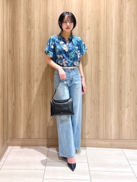 ANAYI ショップスタッフさん(レディース・162cm)の春コーディネート