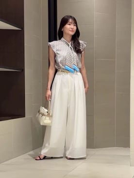 ANAYI（アナイ）の「キョウネンボイルバックリボン ブラウス（シャツ
