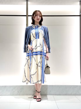 ANAYI ショップスタッフさん(レディース・167cm)の夏コーディネート