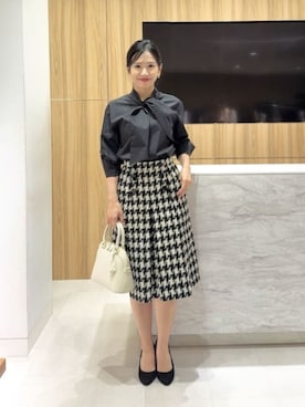 「ANAYI（アナイ）のアイテム」を使った、 ANAYI　ショップスタッフさん（レディース・162cm）の秋コーディネート