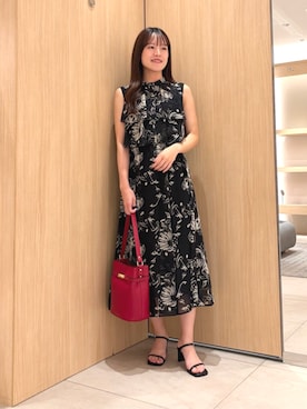 なぁ　新品タグ付き　アナイ ANAYI ツイルプリーツキャミワンピ ース ANAYI（アナイ）の「ツイルプリーツキャミ ワンピース（ワンピース