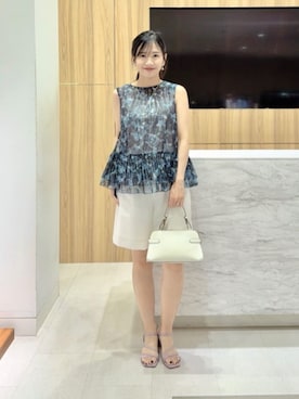 ANAYI ショップスタッフさん(レディース・162cm)の夏コーディネート
