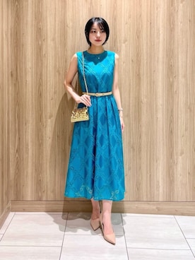 ANAYI（アナイ）の「スモールフラワープリントリブドッキング